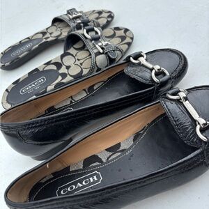 Coach Women's Black Loafers